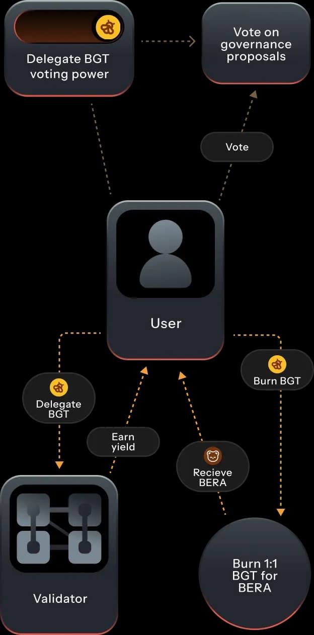 How the Berachain governance token works