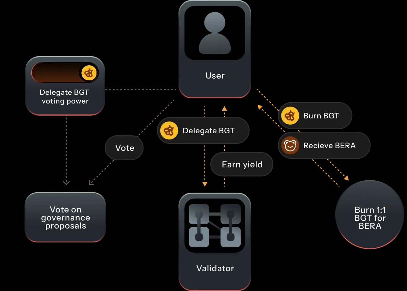 How the Berachain governance token works