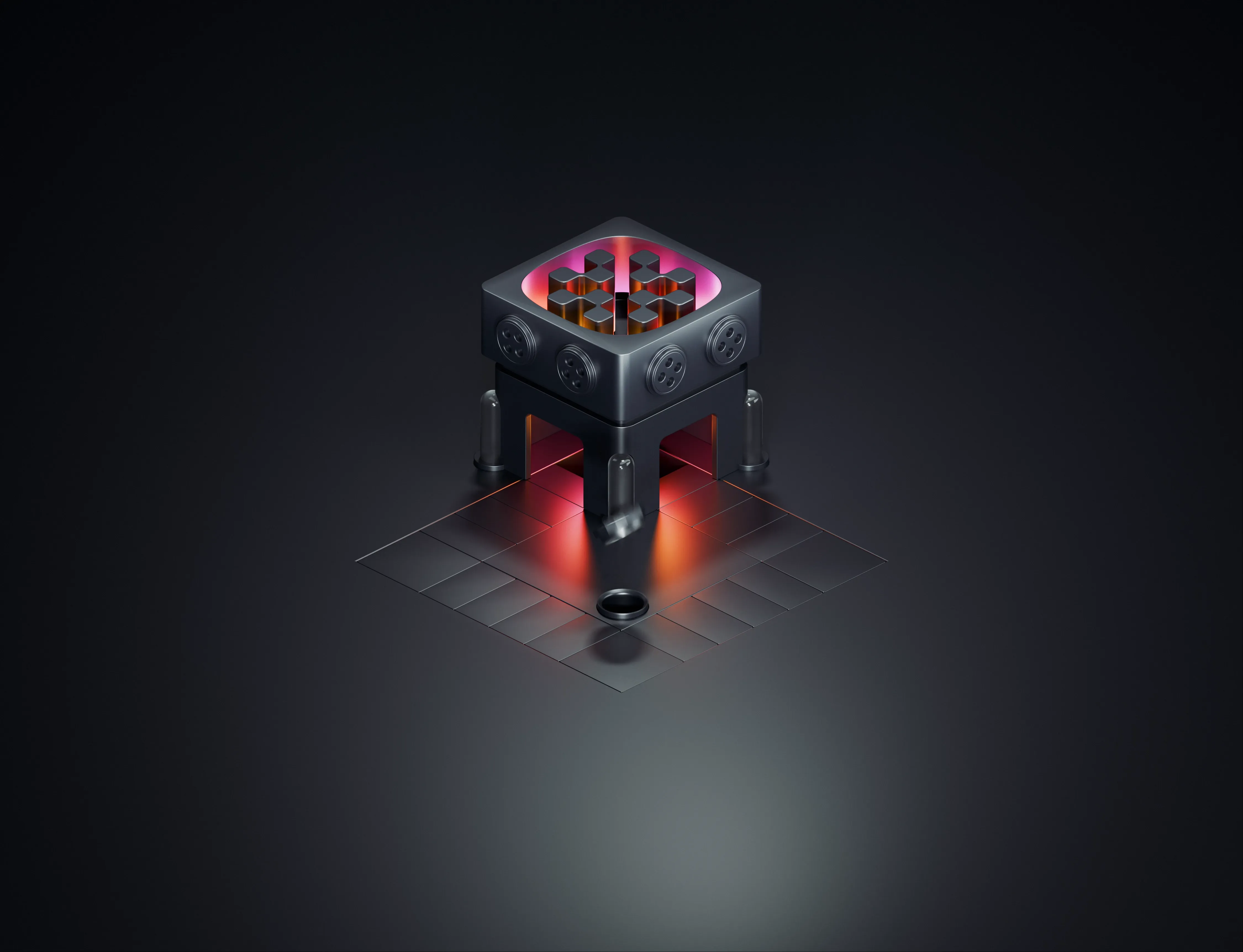 Landing video placeholder